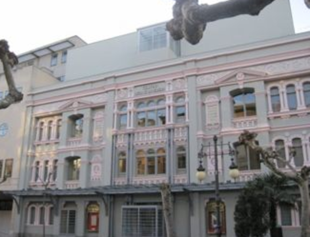 Inauguración del Teatro Bretón de los Herreros.