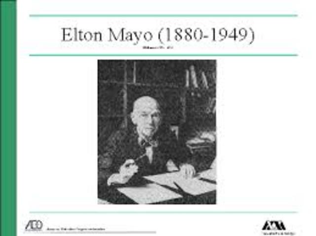 ELTON MAYO