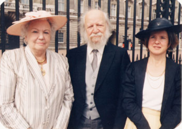 In 1988 he was knighted by England’s Queen Elizabeth II.