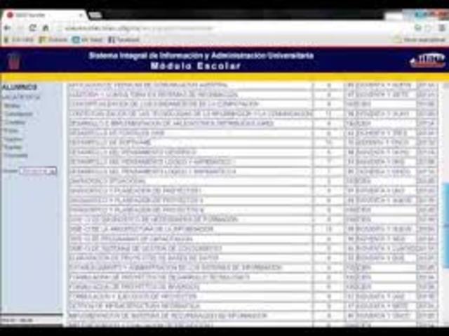 Capturar calificaciones en SIIAU