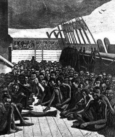 Foreign Slave Trade Becomes Illegal; 50,000 Slaves Become First "Illegal Aliens" In the US