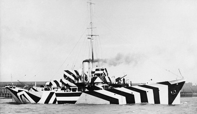 Dazzle Camouflage is Created