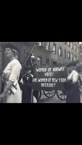 Equal opportunities...vote suffrage