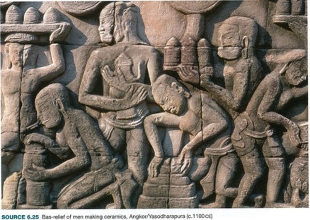 Trade between the Khmer and Indian people