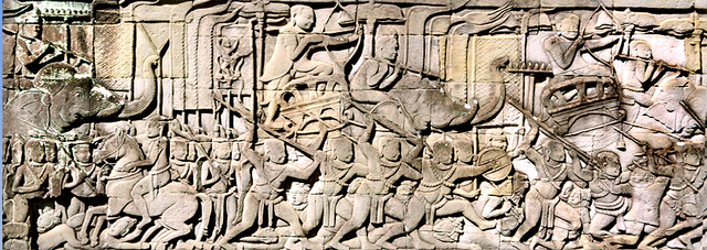 Civil War between Jayaviravarman and Suryavarman I