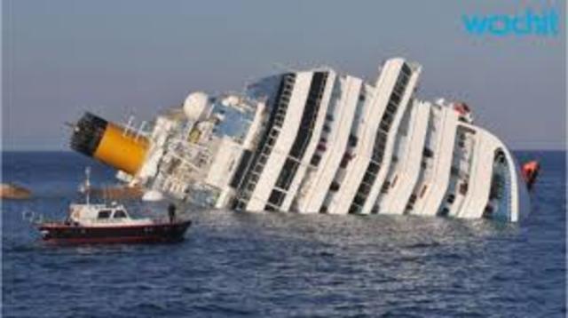 Costa Concordia Crashes off Coast of Tuscany