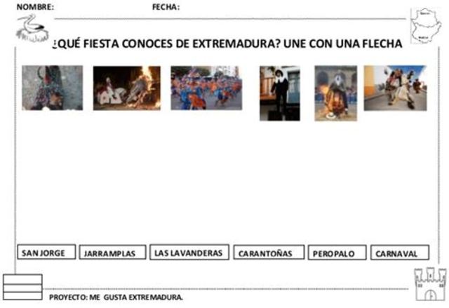 ACTIVIDAD: "Nos gustan las fiestas".