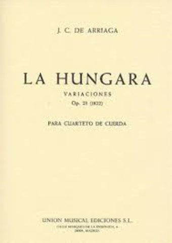 Variaciones sobre el tema de “la Húngara”