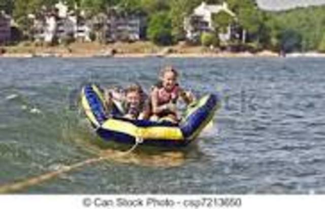 First time tubing