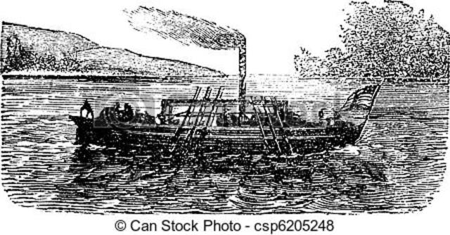 CREACION DEL BARCO  A VAPOR