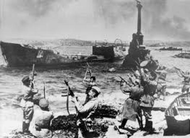 Soviet troops begin an offensive to liberate Crimea.