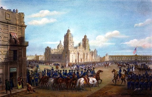 End of the Mexican-American war