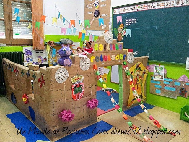 ACTIVIDAD. NUESTRO PEQUEÑO CASTILLO.