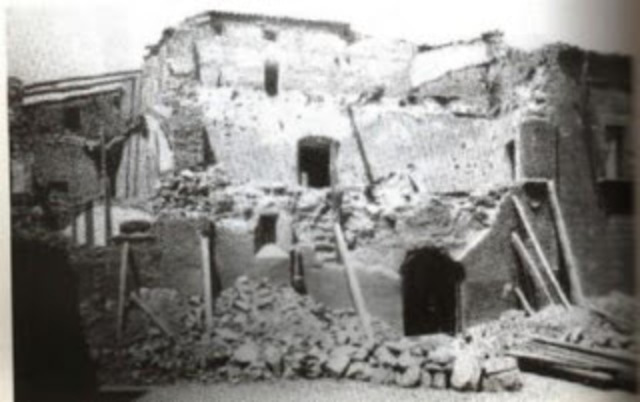 Bombardeos en Cáceres