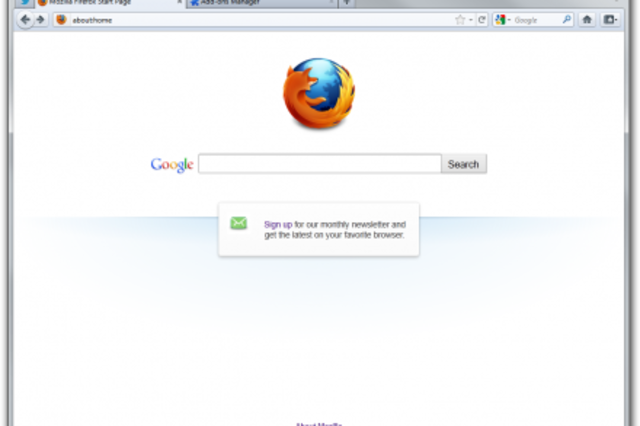lanzamiento del navegador monzilla firefox