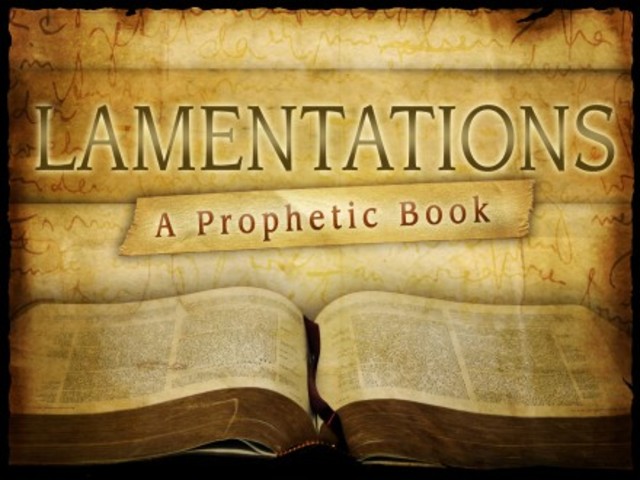 Moses memorized the whole book of Lamentations in the Bible.