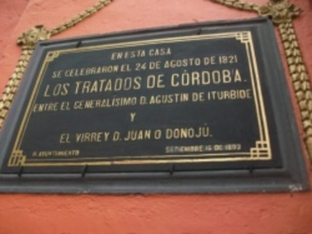 The treaty of Cordoba