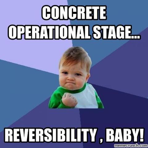 MIDDLE CHILDHOOD - Concrete Operational - cognitive