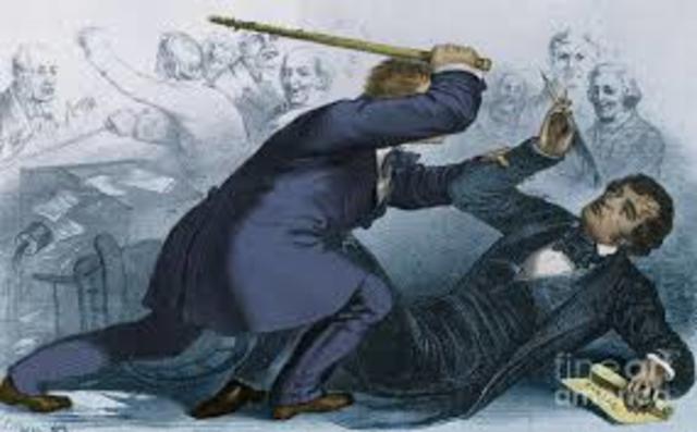 Charles Sumner Attacked
