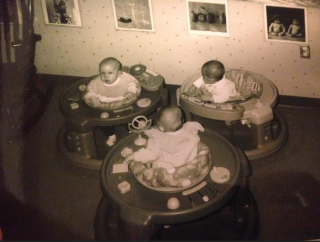 me jumping and rolling around