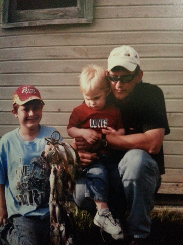 Caught my first fish.