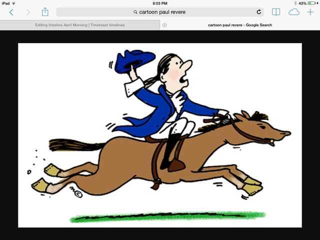 (Historical) Paul Revere Rides