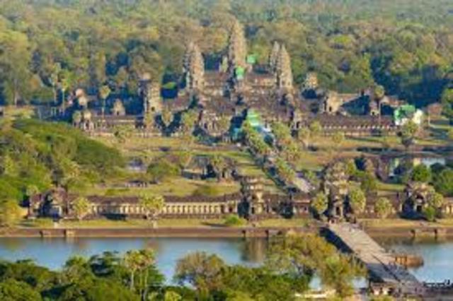 Angkor Wat is built.
