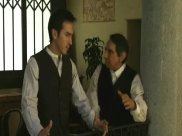 Pedro trabaja con Benito Juárez