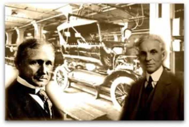 Henry Ford y Frederick W. Taylor