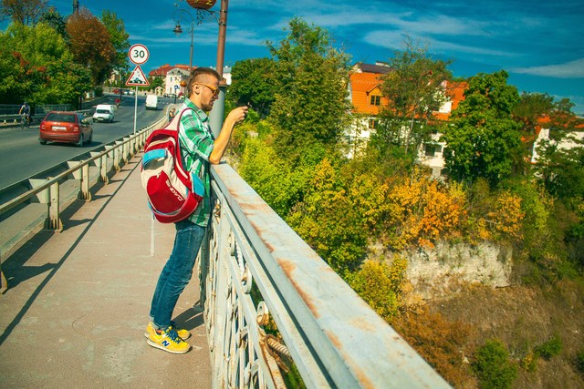 Anrew in kamenet`s tower