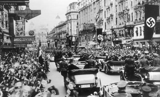 Hitler invades Austria