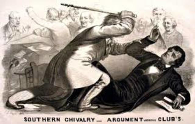 The Caning of Senator Charles Sumner
