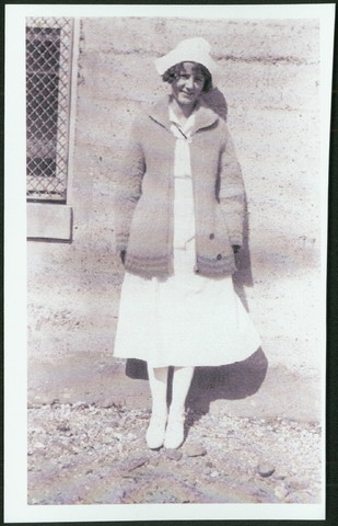 Alice Duffield in nurse uniform