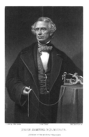 First Long Distance Electric Telegraph Line