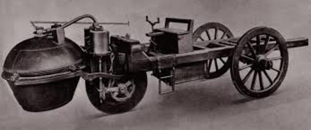 1st self propelled road vehicle