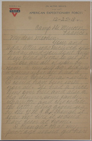 Henry write abour camp Merritt