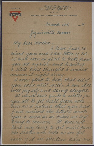 Herny talk about Jezainville in France