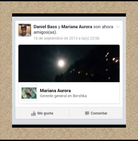 We became on Facebook