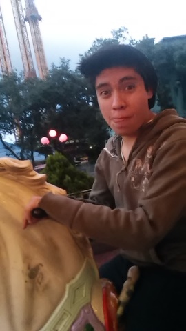 I invited Daniel to Six flags