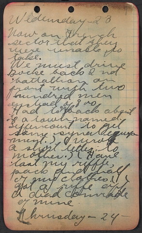 Albert Carpenter Diary