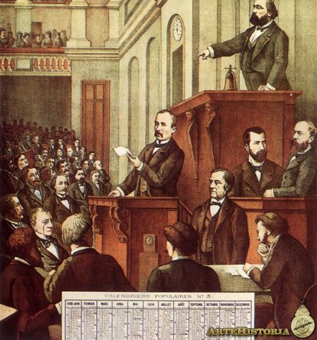 Constitución/Sufragio universal.