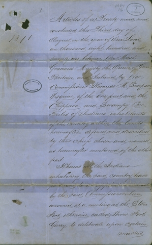 {Documents Acts & Treaties} - Treaty No.2
