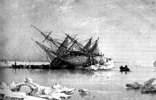 Franklin Sets Sail For NorthWest Passage