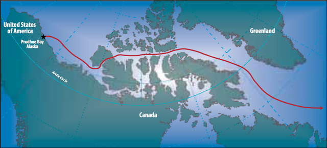 Franklin set sail for the NorthWest passage