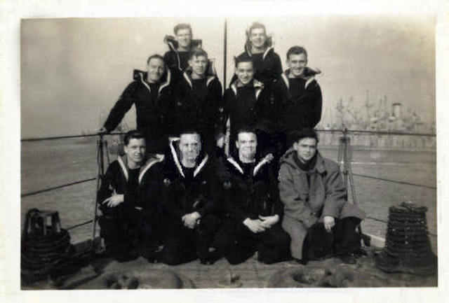 frankilns crew had left tow notes