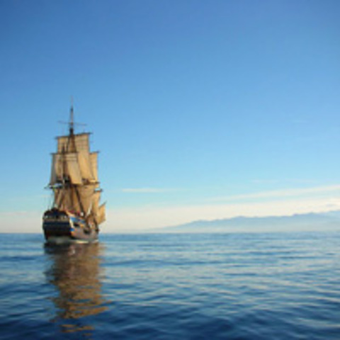 Franklin sets sail for Northwest passage