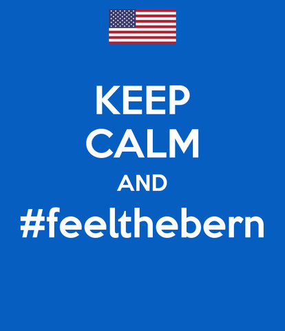 #FeelTheBern