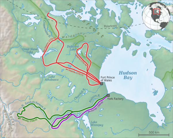 (Exploration Discovery) Anthony Henday 1754