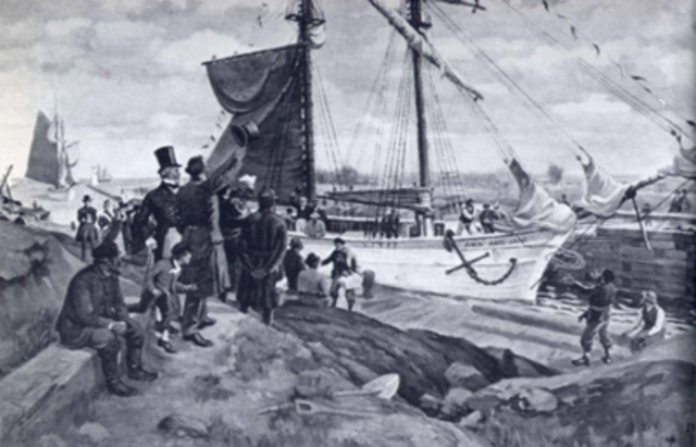 Welland Canal Opened