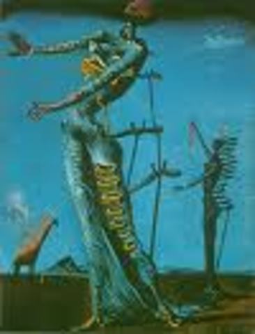 Painted: Slumber, Burning Giraffe